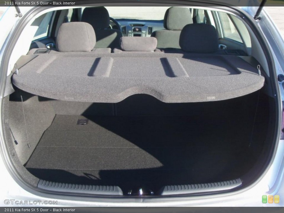 Black Interior Trunk for the 2011 Kia Forte SX 5 Door #48077646