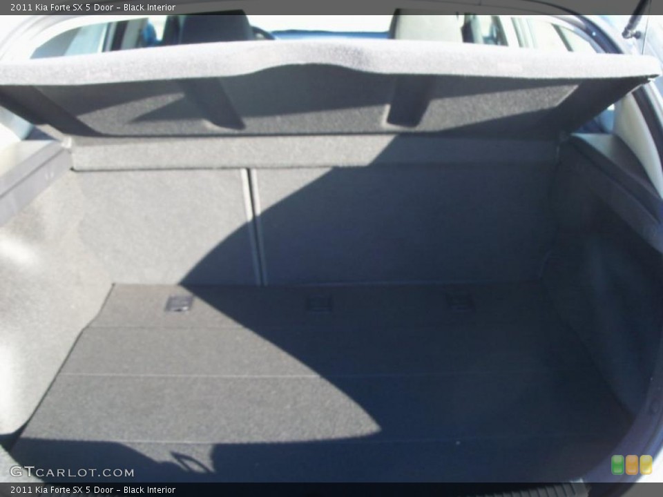 Black Interior Trunk for the 2011 Kia Forte SX 5 Door #48077661