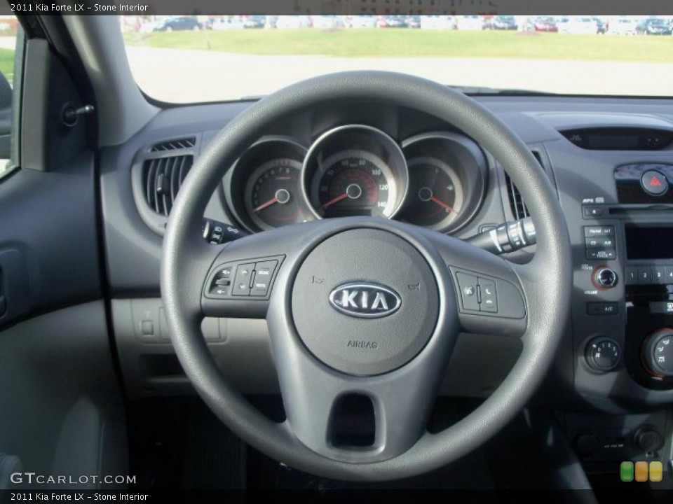 Stone Interior Steering Wheel for the 2011 Kia Forte LX #48077973