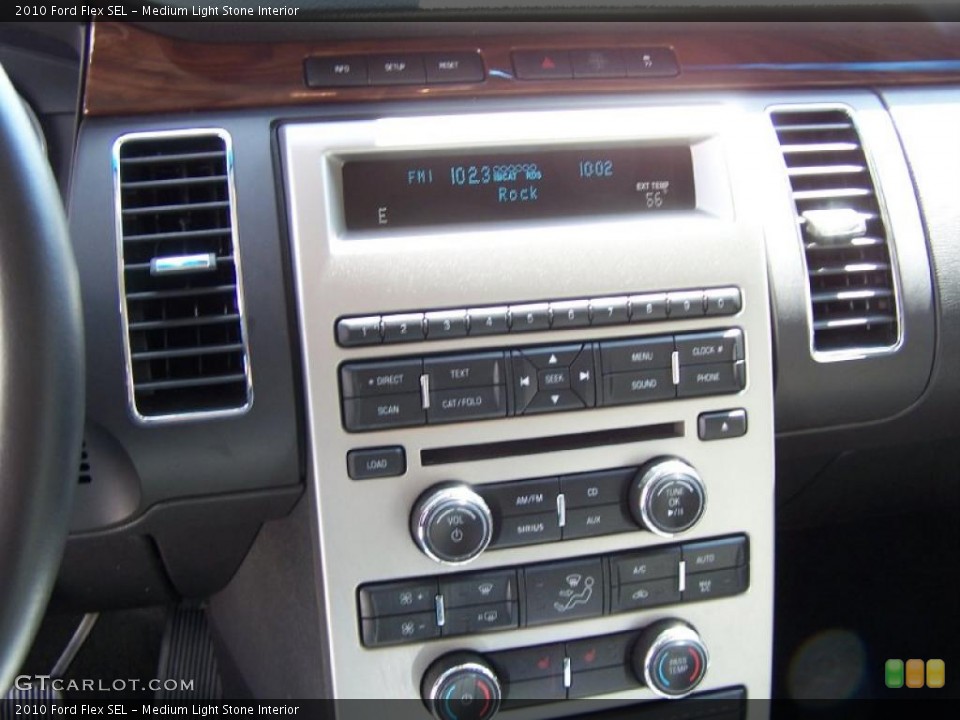 Medium Light Stone Interior Controls for the 2010 Ford Flex SEL #48078705