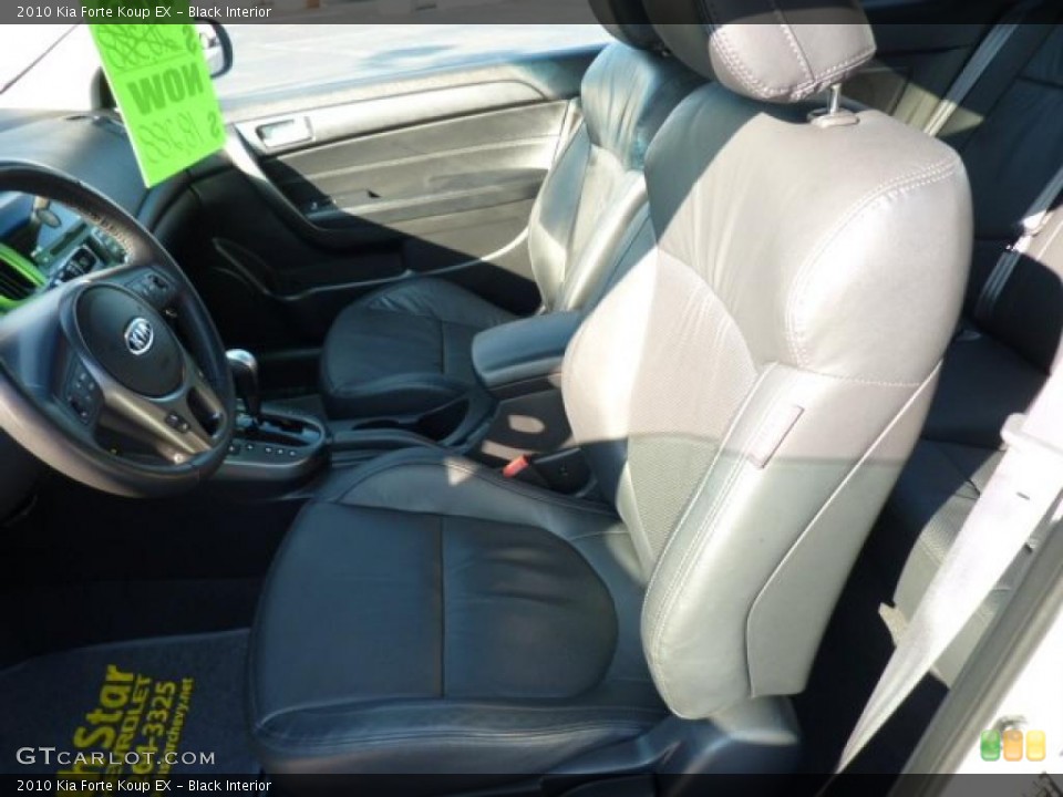 Black Interior Photo for the 2010 Kia Forte Koup EX #48079014