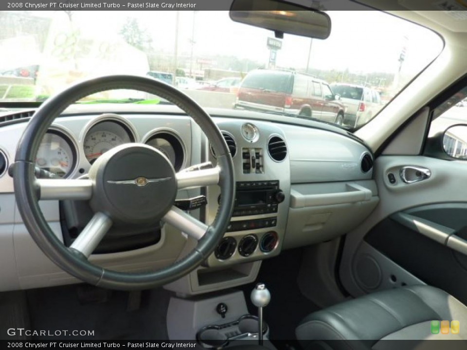 Pastel Slate Gray Interior Dashboard for the 2008 Chrysler PT Cruiser Limited Turbo #48080028