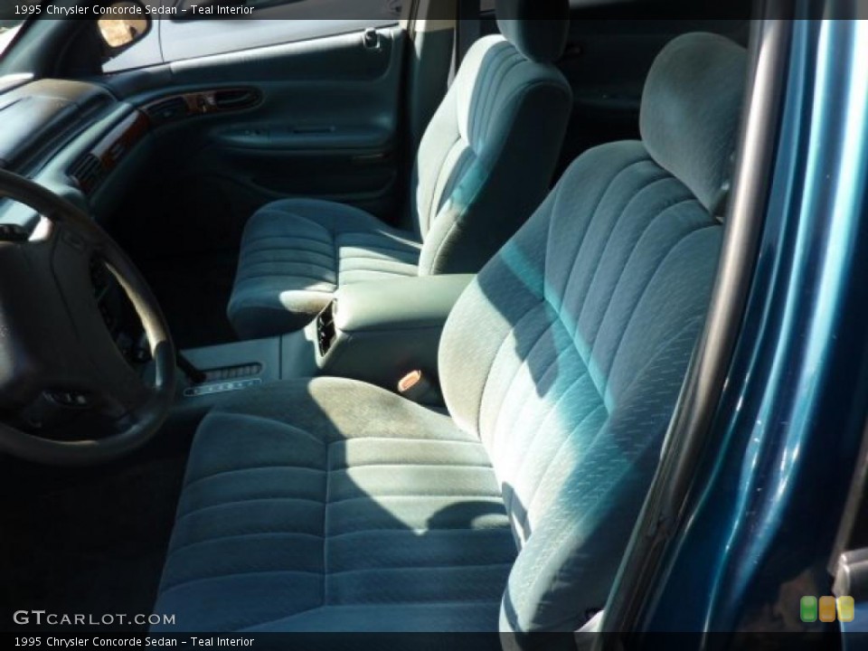 Teal Interior Photo for the 1995 Chrysler Concorde Sedan #48081021