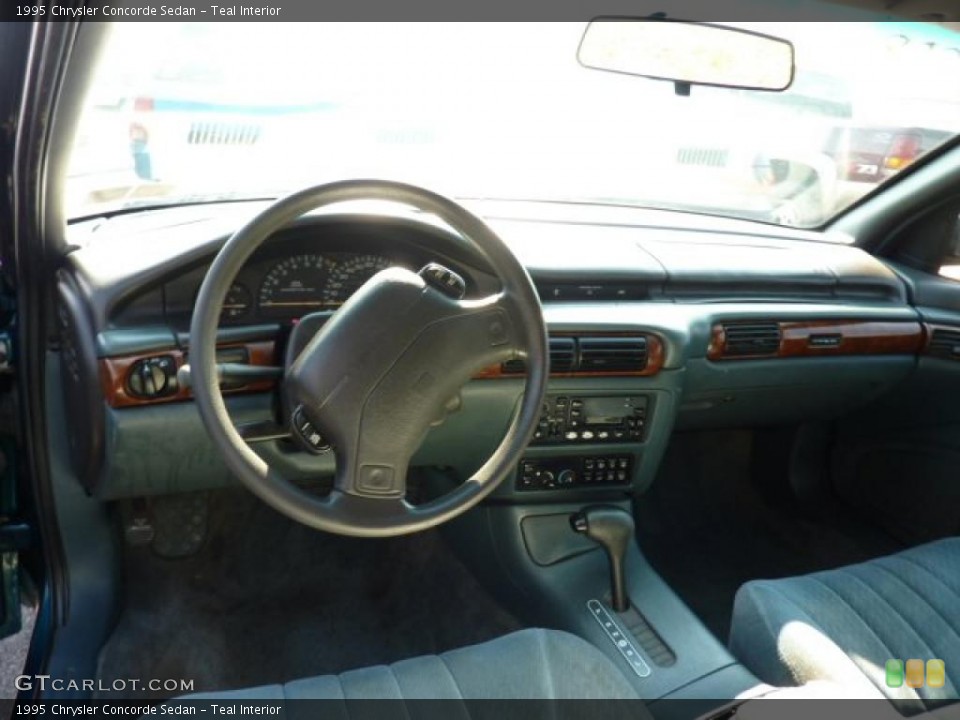 Teal Interior Dashboard for the 1995 Chrysler Concorde Sedan #48081048
