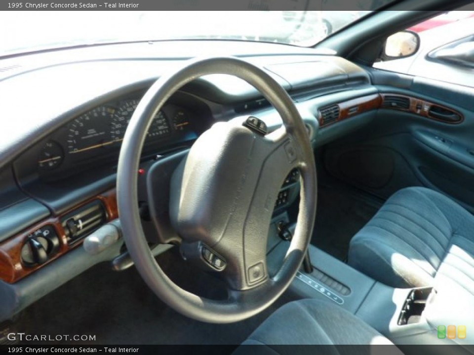 Teal Interior Photo for the 1995 Chrysler Concorde Sedan #48081093
