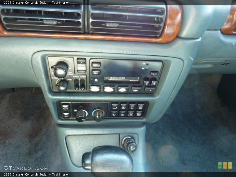 Teal Interior Controls for the 1995 Chrysler Concorde Sedan #48081126