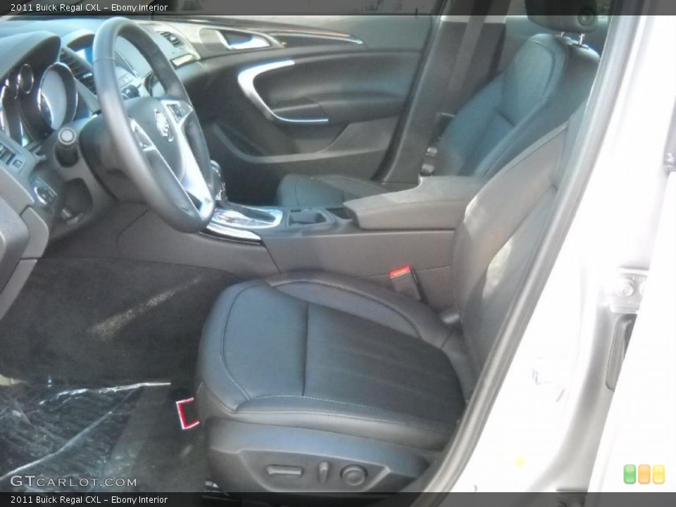 Ebony Interior Photo for the 2011 Buick Regal CXL #48082767