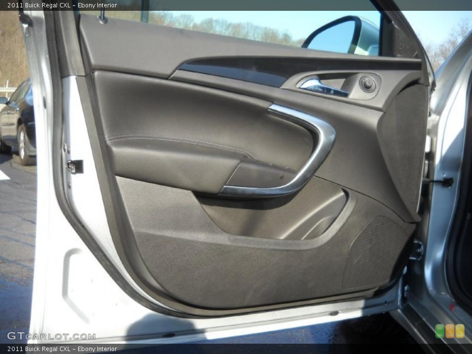 Ebony Interior Door Panel for the 2011 Buick Regal CXL #48082818