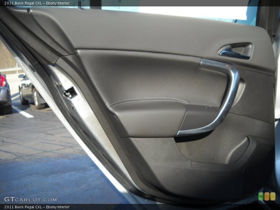Ebony Interior Door Panel for the 2011 Buick Regal CXL #48082848