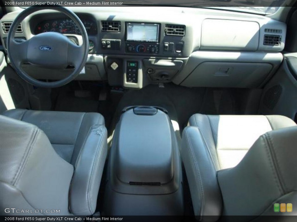 Medium Flint Interior Dashboard for the 2008 Ford F650 Super Duty XLT Crew Cab #48084240