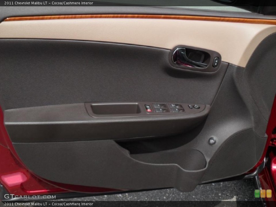 Cocoa/Cashmere Interior Door Panel for the 2011 Chevrolet Malibu LT #48084495