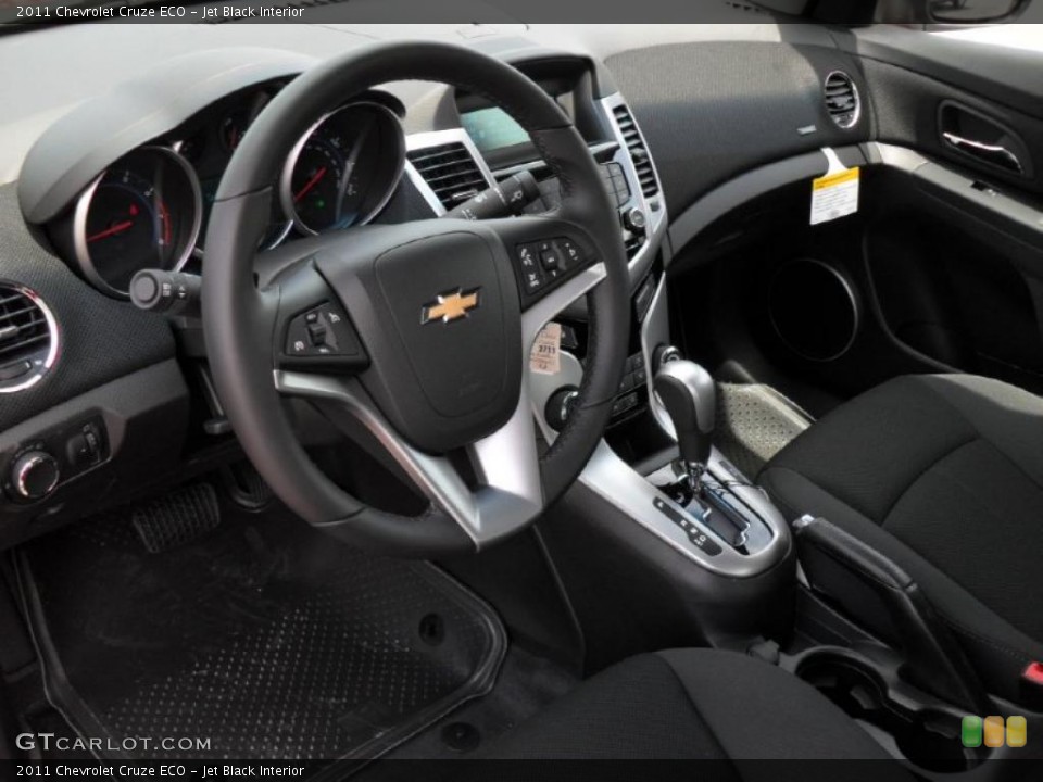 Jet Black Interior Prime Interior for the 2011 Chevrolet Cruze ECO #48085152