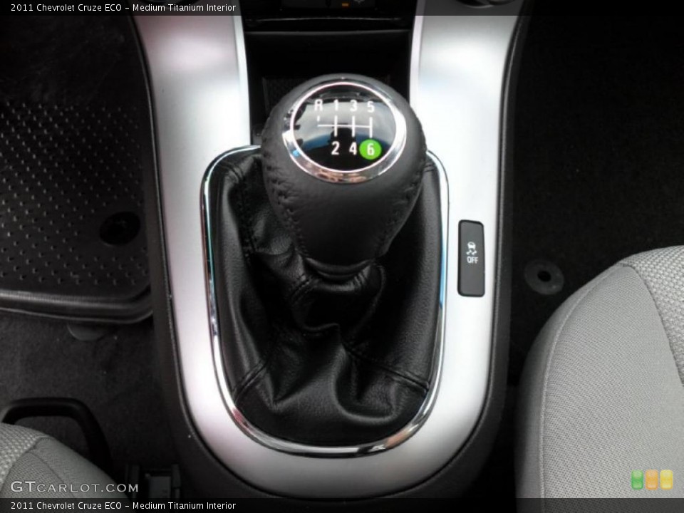 Medium Titanium Interior Transmission for the 2011 Chevrolet Cruze ECO #48085680
