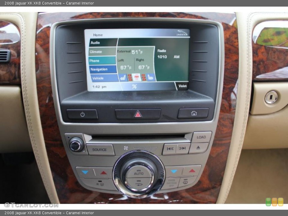 Caramel Interior Controls for the 2008 Jaguar XK XK8 Convertible #48087354