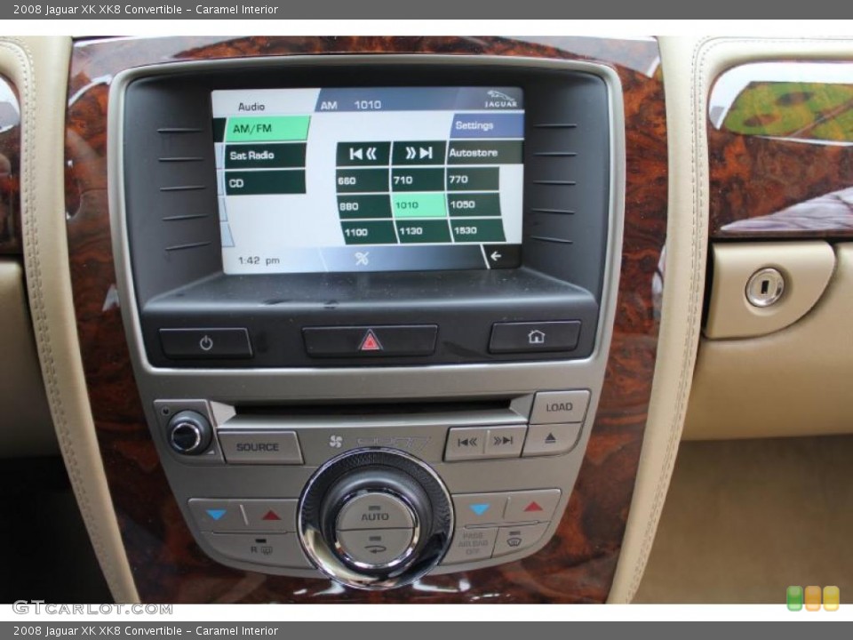 Caramel Interior Controls for the 2008 Jaguar XK XK8 Convertible #48087369