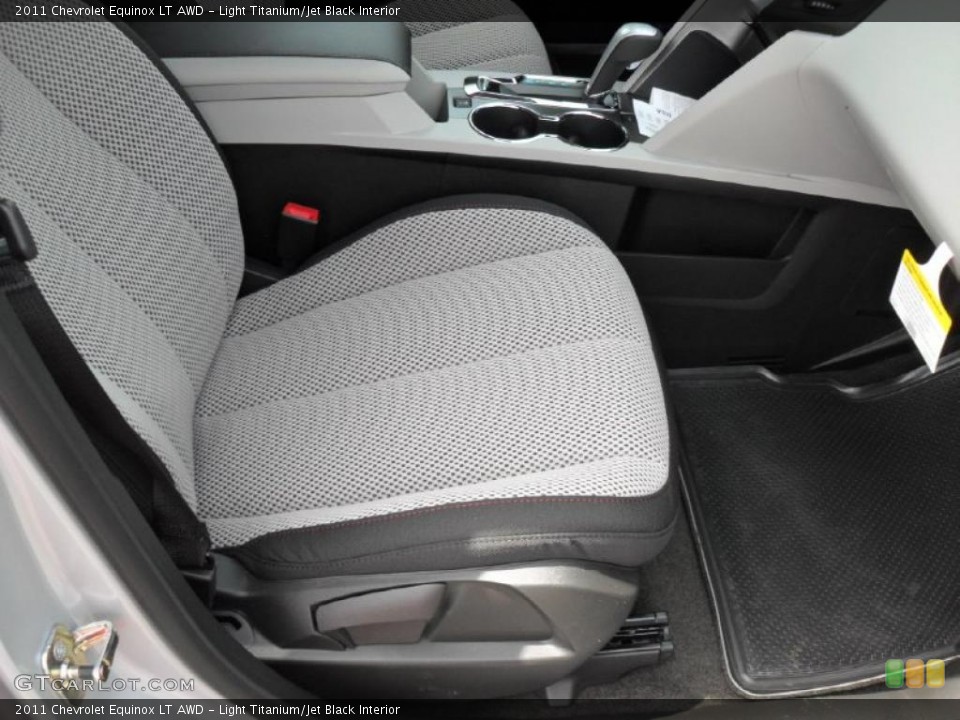 Light Titanium/Jet Black Interior Photo for the 2011 Chevrolet Equinox LT AWD #48088305