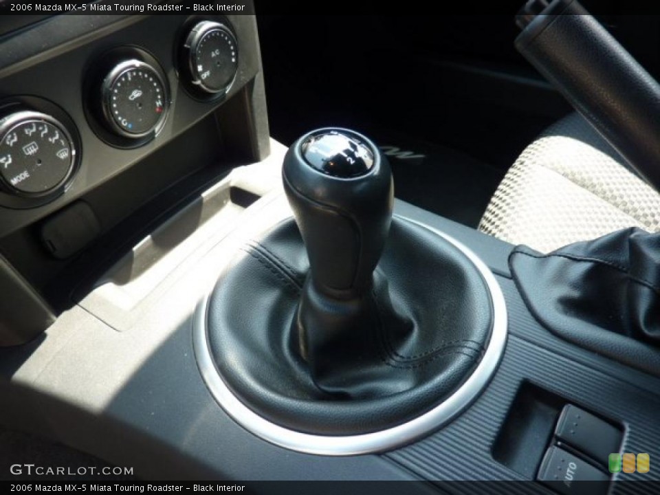 Black Interior Transmission for the 2006 Mazda MX-5 Miata Touring Roadster #48088317