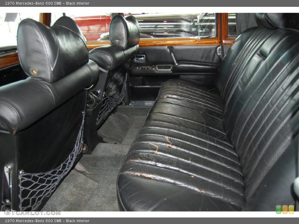 Black Interior Photo for the 1970 Mercedes-Benz 600 SWB #48096292