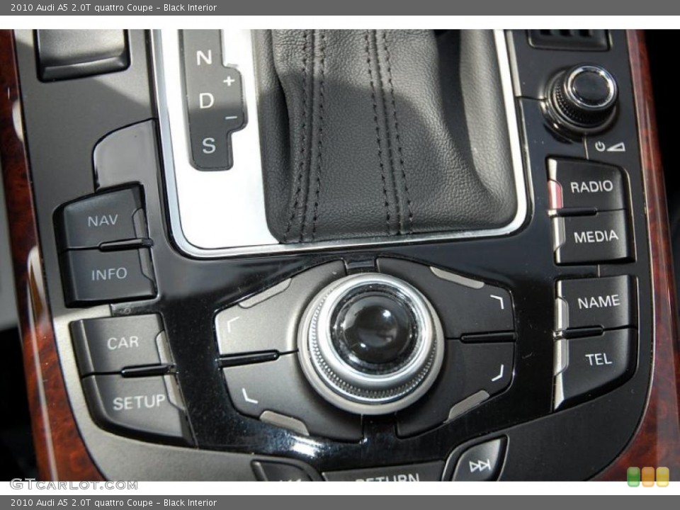 Black Interior Controls for the 2010 Audi A5 2.0T quattro Coupe #48097525