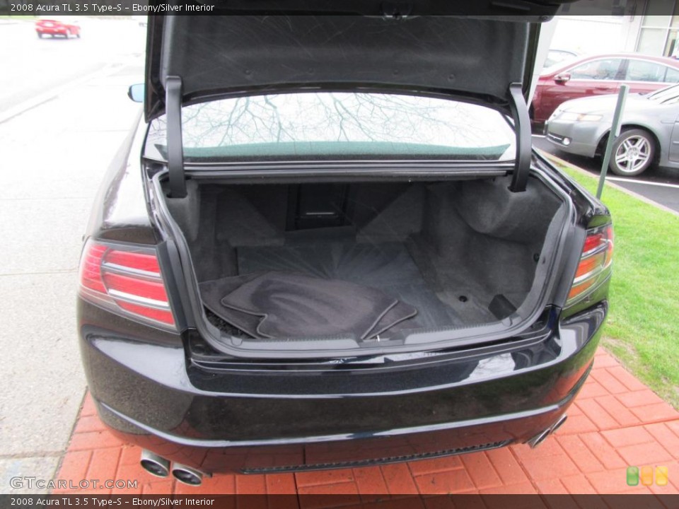 Ebony/Silver Interior Trunk for the 2008 Acura TL 3.5 Type-S #48098177