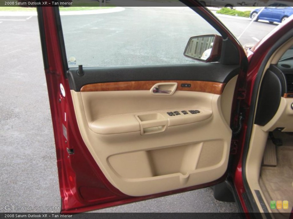 Tan Interior Door Panel for the 2008 Saturn Outlook XR #48100515