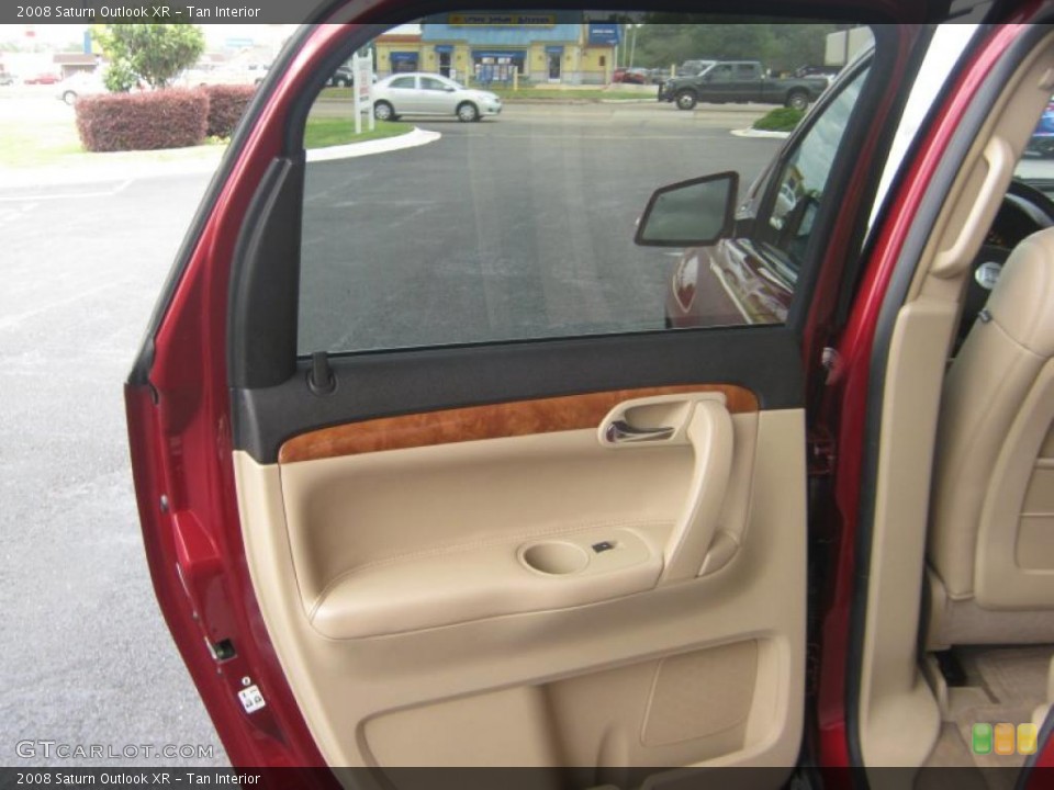 Tan Interior Door Panel for the 2008 Saturn Outlook XR #48100542