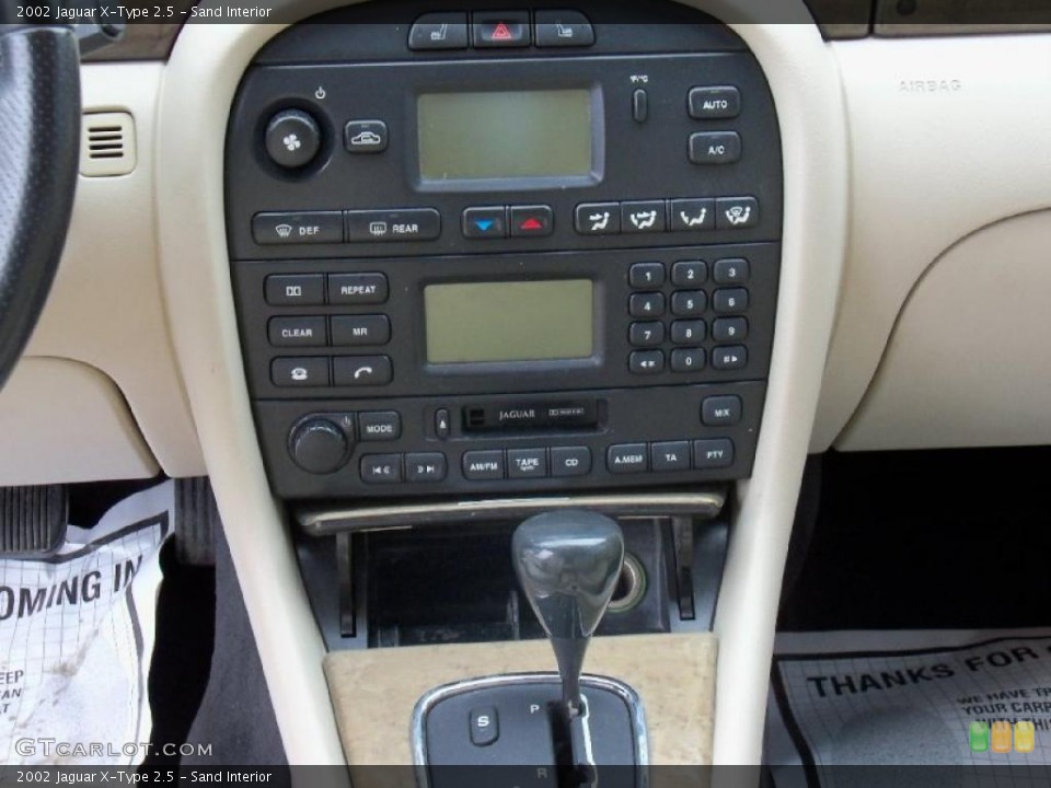 Sand Interior Controls for the 2002 Jaguar X-Type 2.5 #48100935