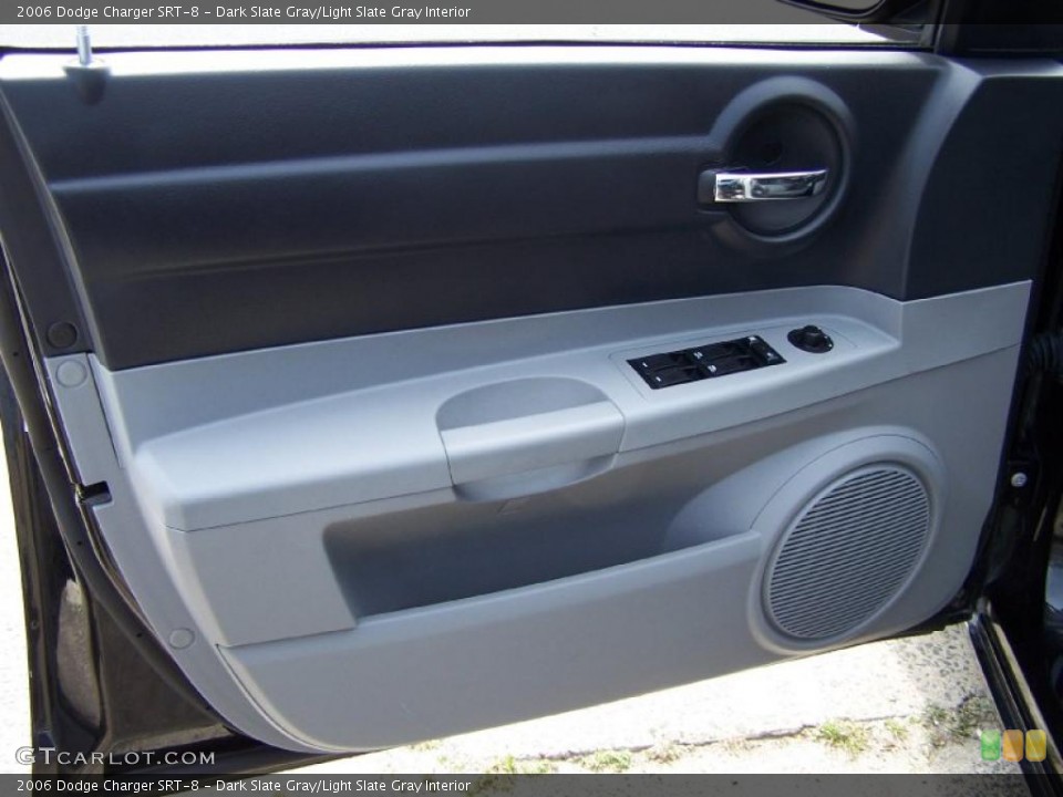 Dark Slate Gray/Light Slate Gray Interior Door Panel for the 2006 Dodge Charger SRT-8 #48104295