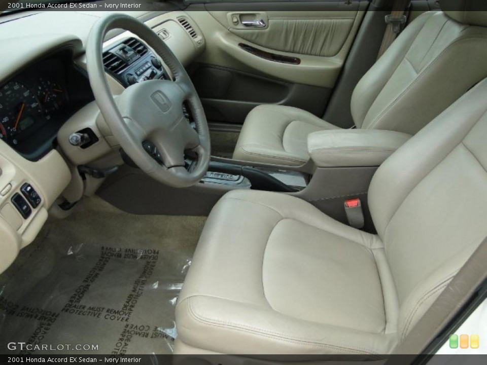 Ivory Interior Photo for the 2001 Honda Accord EX Sedan #48105663