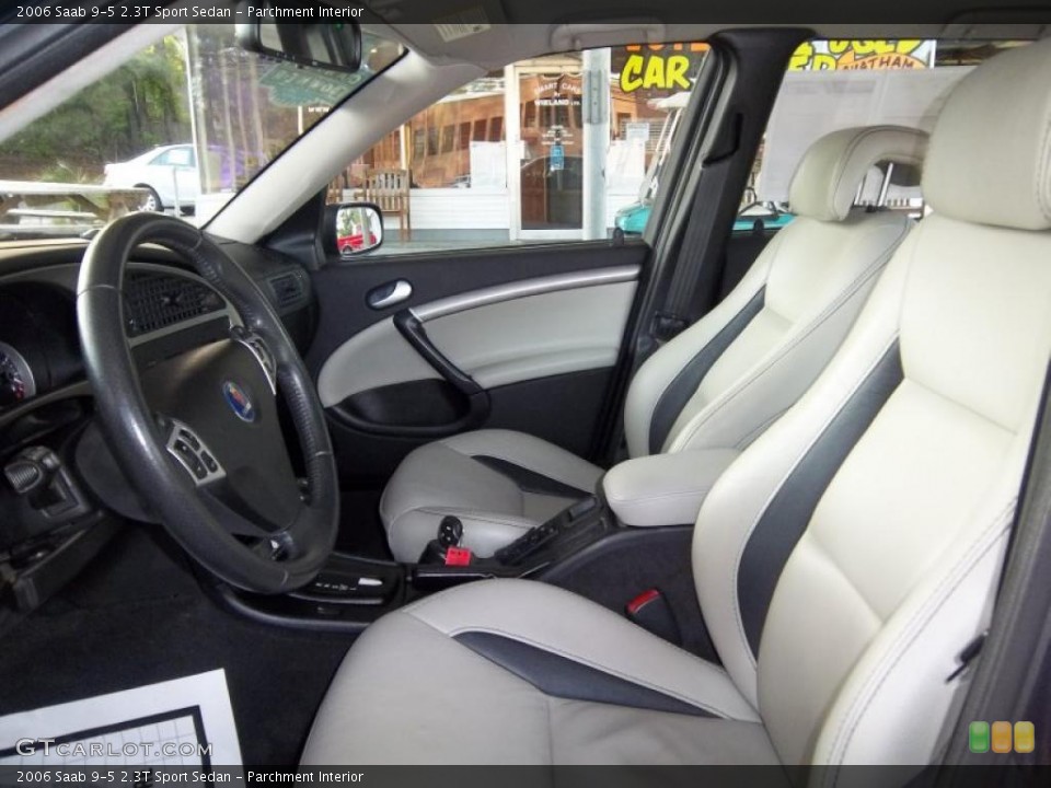 Parchment Interior Photo for the 2006 Saab 9-5 2.3T Sport Sedan #48106347
