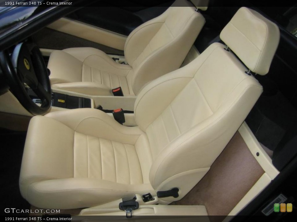 Crema Interior Photo for the 1991 Ferrari 348 TS #48109632