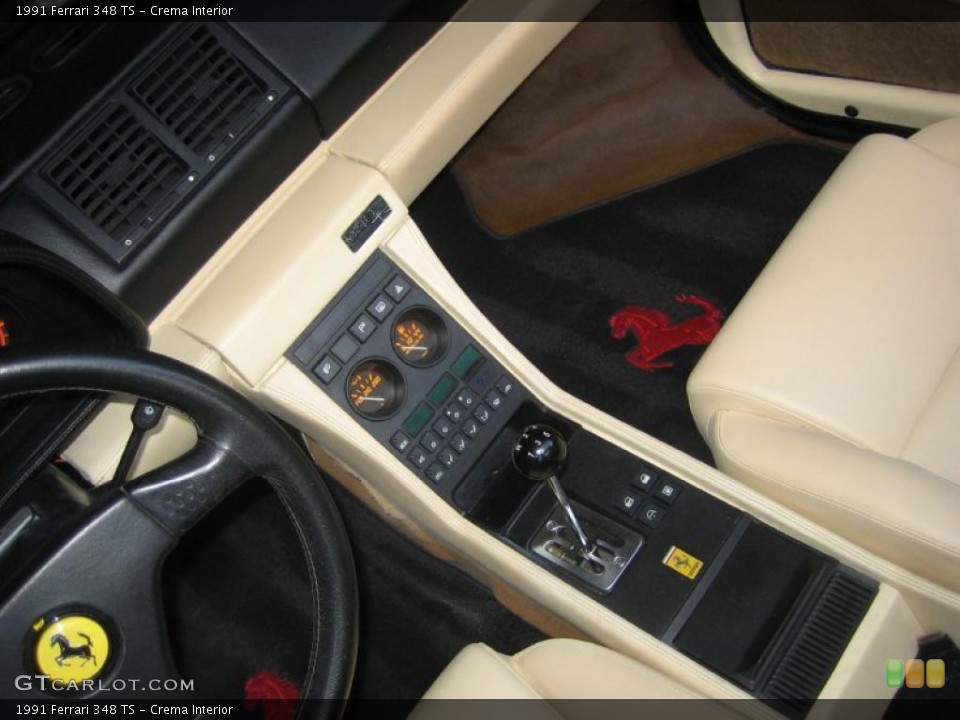 Crema Interior Controls for the 1991 Ferrari 348 TS #48109752