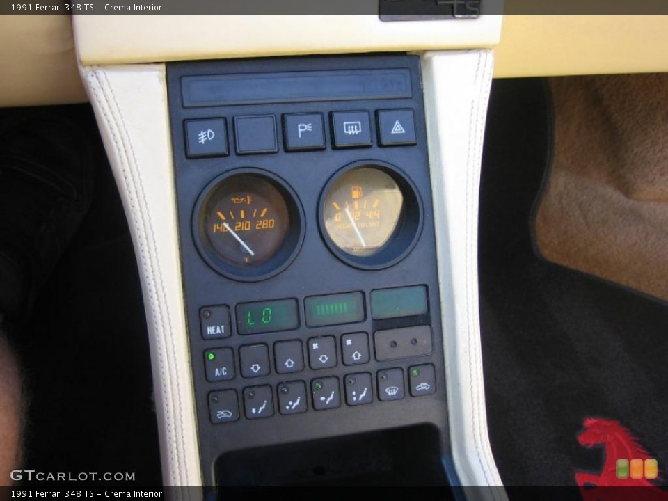 Crema Interior Gauges for the 1991 Ferrari 348 TS #48109767