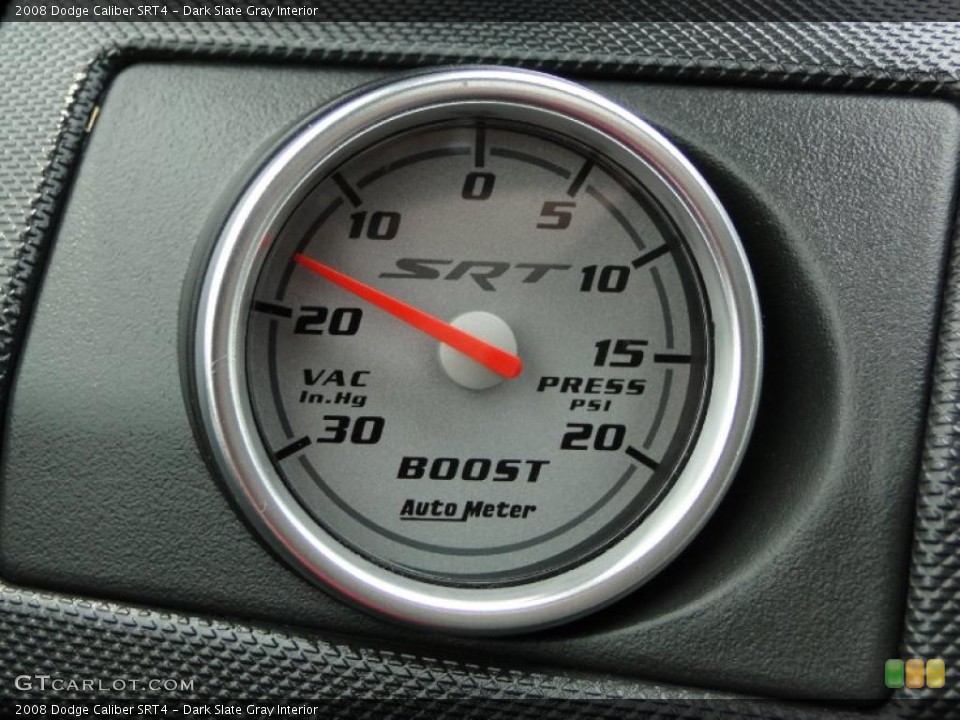 Dark Slate Gray Interior Gauges for the 2008 Dodge Caliber SRT4 #48110622