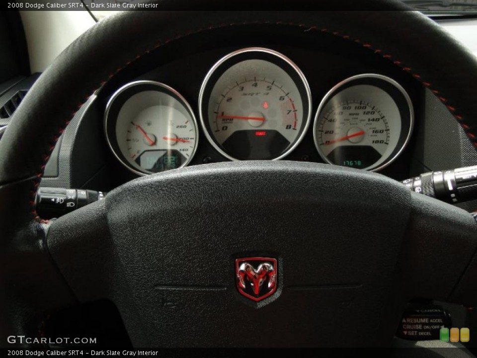 Dark Slate Gray Interior Gauges for the 2008 Dodge Caliber SRT4 #48110637