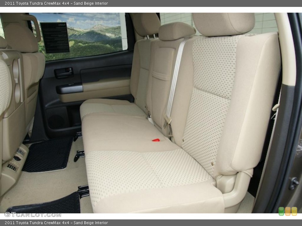 Sand Beige Interior Photo for the 2011 Toyota Tundra CrewMax 4x4 #48111663