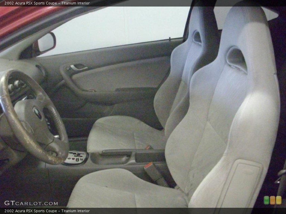 Titanium Interior Photo for the 2002 Acura RSX Sports Coupe #48112104