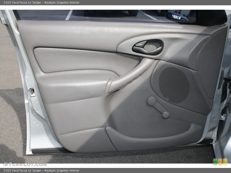 Medium Graphite Interior Door Panel for the 2003 Ford Focus LX Sedan #48114849