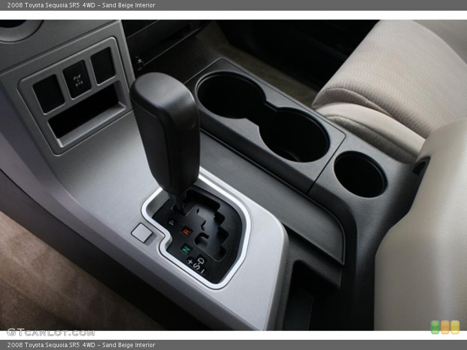 Sand Beige Interior Transmission for the 2008 Toyota Sequoia SR5 4WD #48117606
