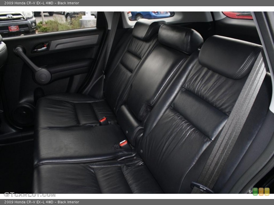 Black Interior Photo for the 2009 Honda CR-V EX-L 4WD #48118020