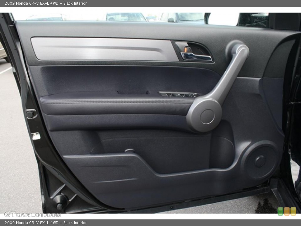Black Interior Door Panel for the 2009 Honda CR-V EX-L 4WD #48118038