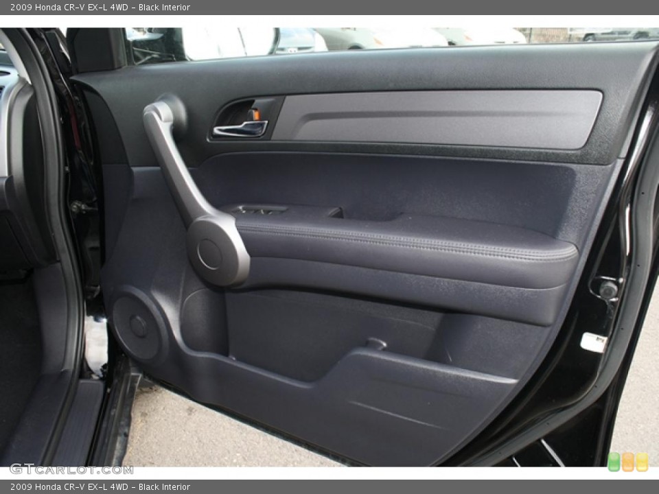 Black Interior Door Panel for the 2009 Honda CR-V EX-L 4WD #48118050