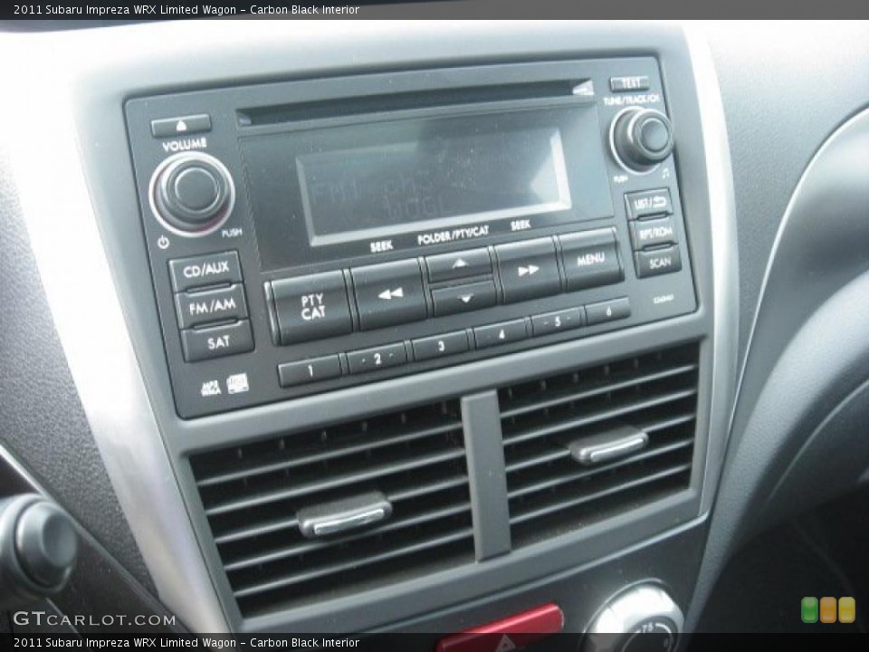 Carbon Black Interior Controls for the 2011 Subaru Impreza WRX Limited Wagon #48119277