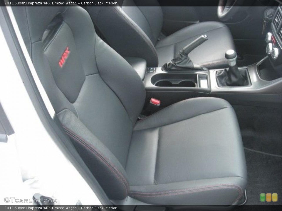 Carbon Black Interior Photo for the 2011 Subaru Impreza WRX Limited Wagon #48119304