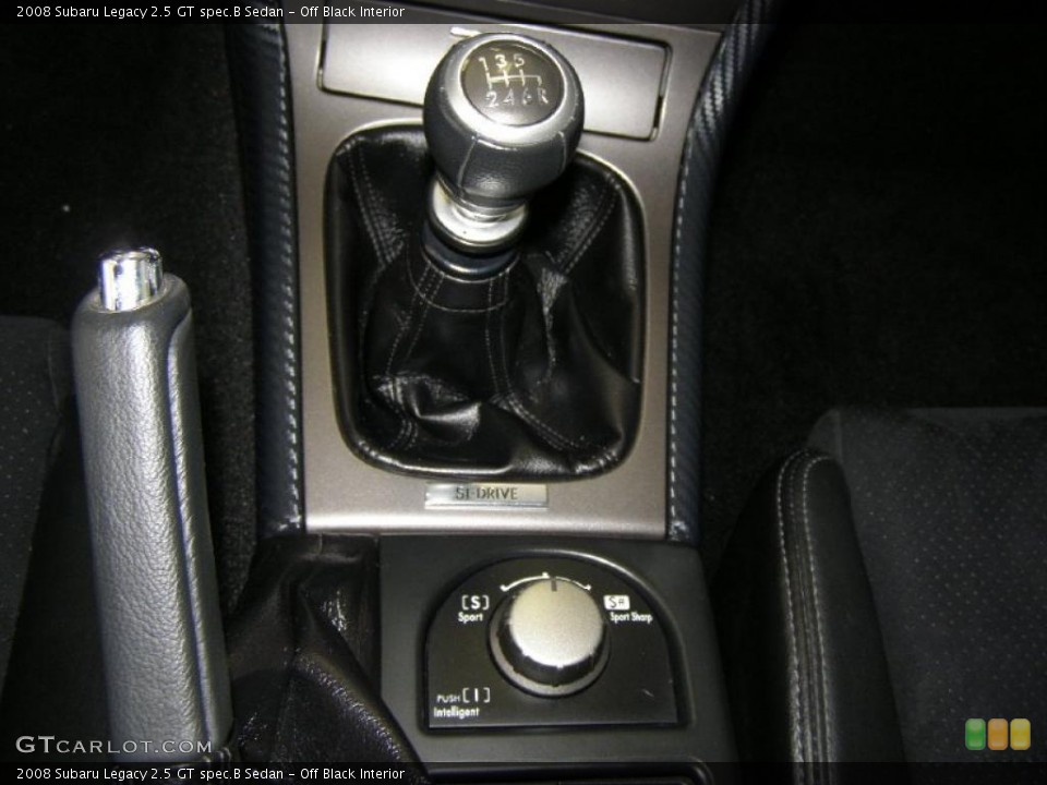 Off Black Interior Transmission for the 2008 Subaru Legacy 2.5 GT spec.B Sedan #48121132