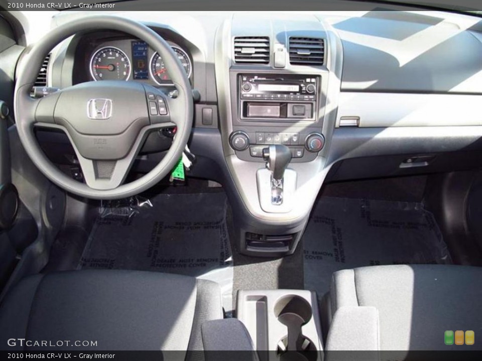 Gray Interior Dashboard for the 2010 Honda CR-V LX #48124708