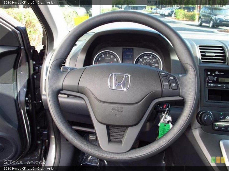 Gray Interior Steering Wheel for the 2010 Honda CR-V LX #48124801