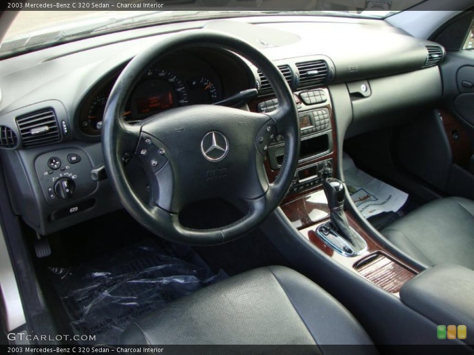 Charcoal Interior Photo for the 2003 Mercedes-Benz C 320 Sedan #48125395