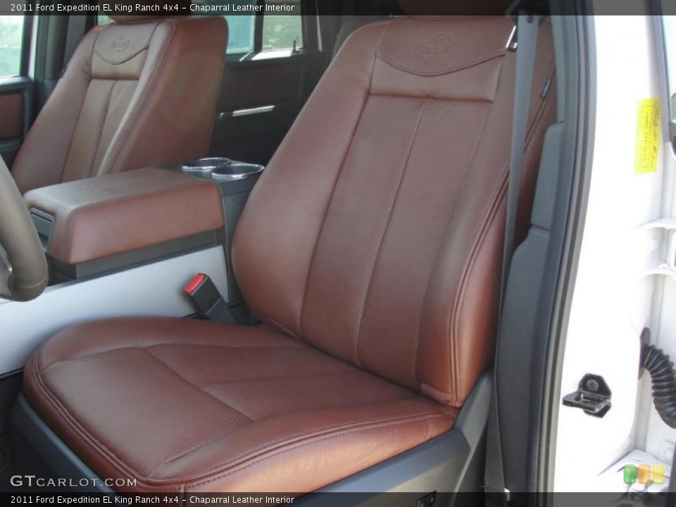 Chaparral Leather Interior Photo for the 2011 Ford Expedition EL King Ranch 4x4 #48128095