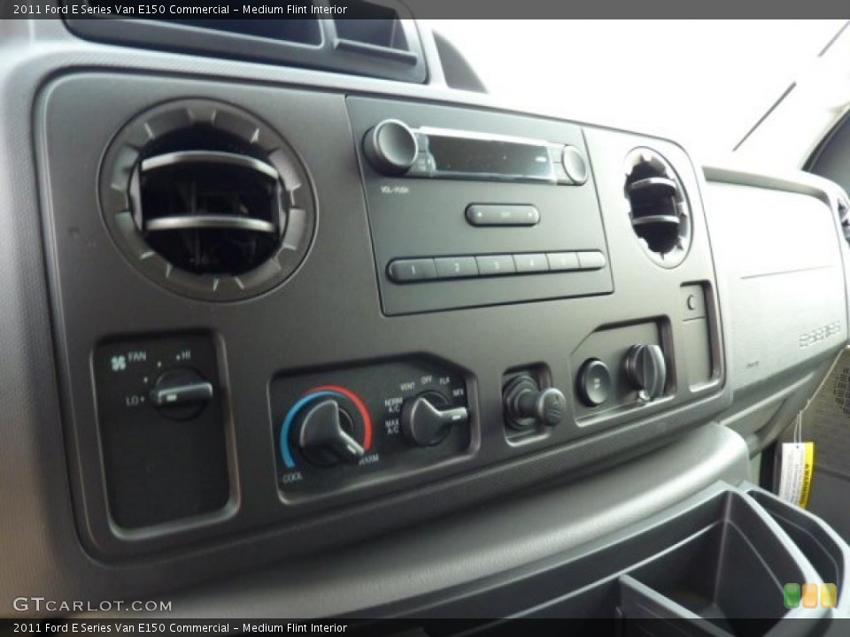 Medium Flint Interior Controls for the 2011 Ford E Series Van E150 Commercial #48128401